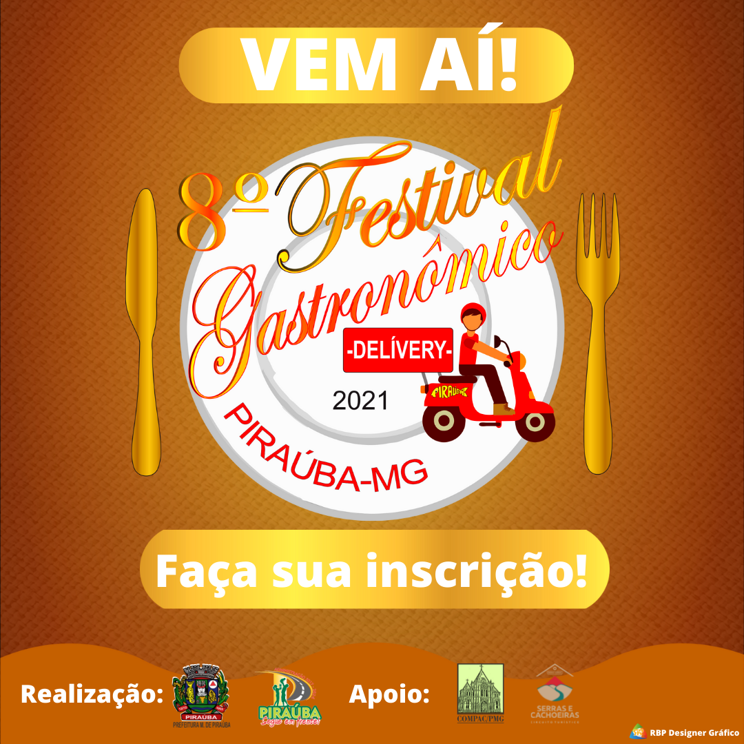 8º Festival Gastronômico de Piraúba-MG