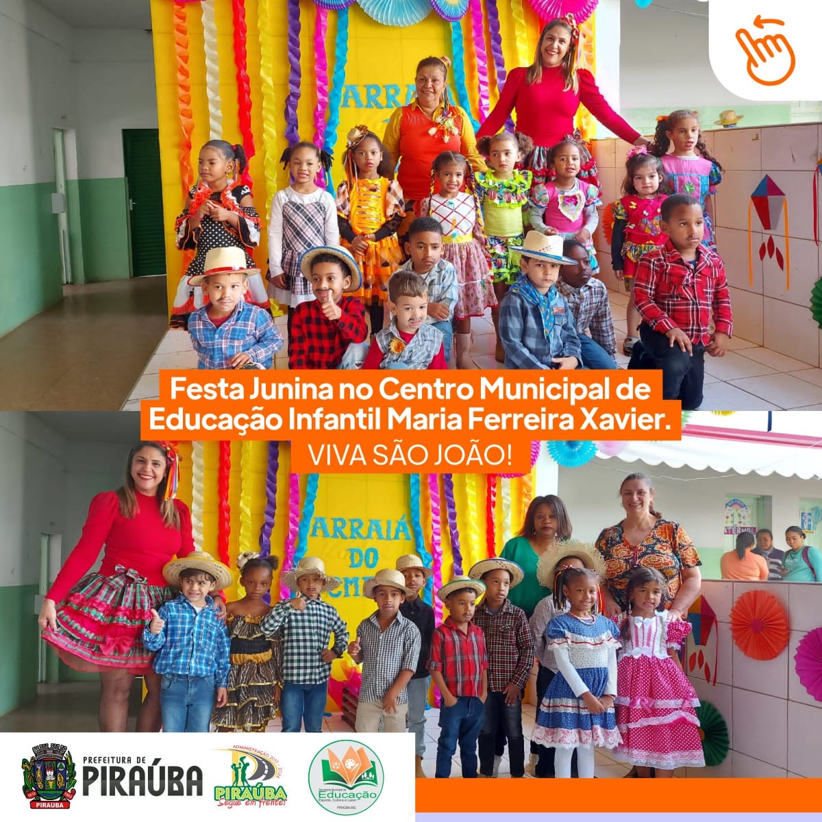 ARRAIÁ DO CENTRO MUNICIPAL DE EDUCAÇÃO INFANTIL MARIA FERREIRA XAVIER