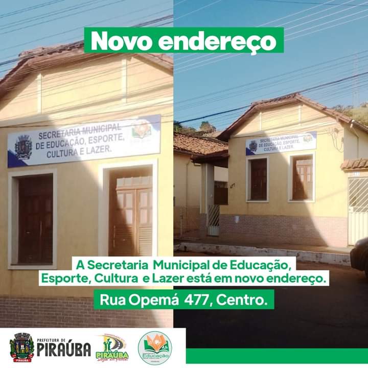 NOVO ENDEREÇO 