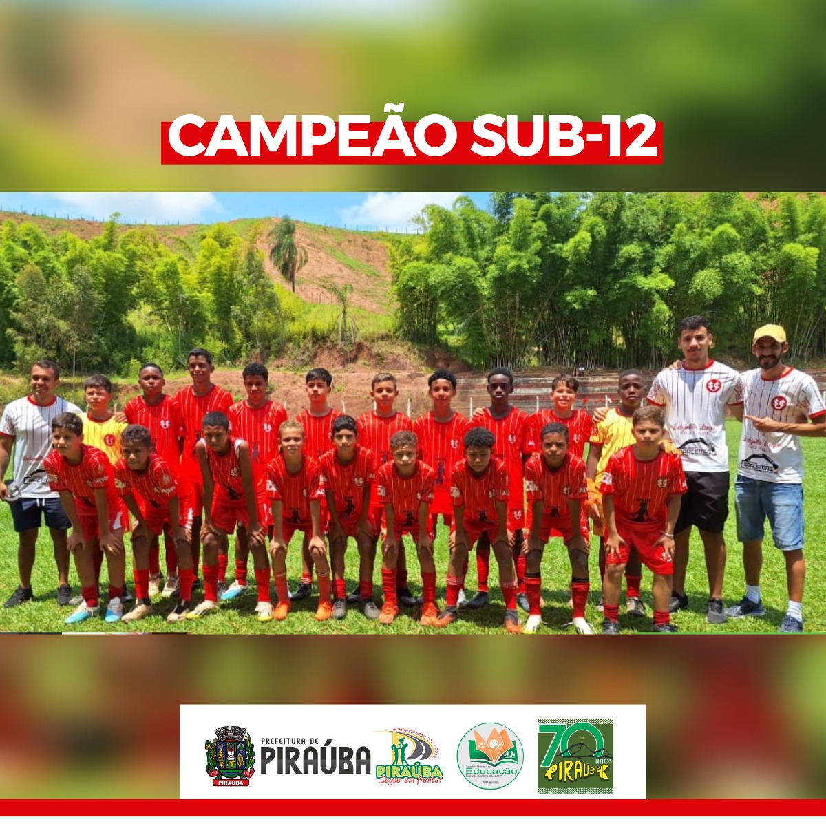 UNIÃO SUB-12 É CAMPEÃO 