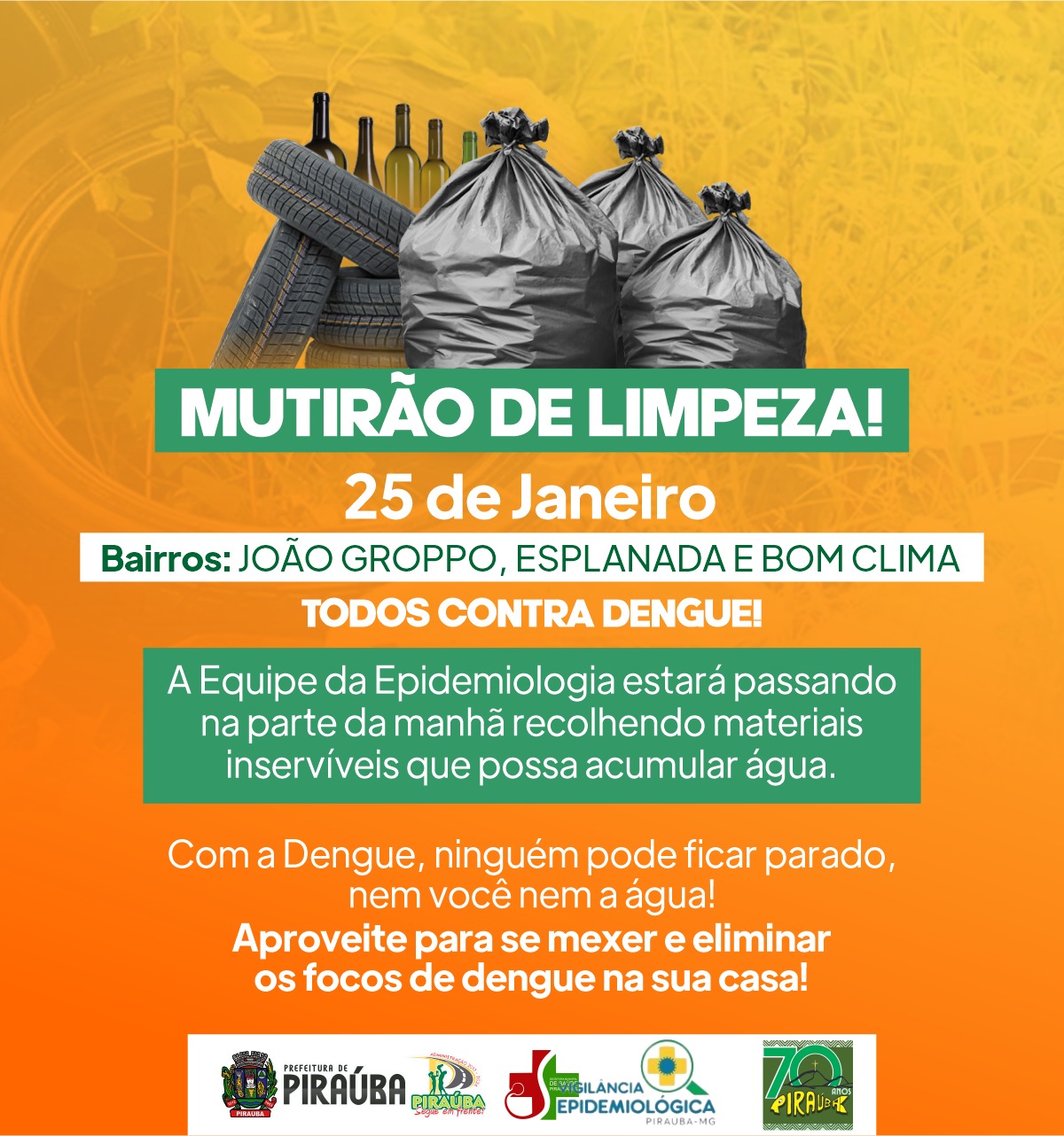 MUTIRÃO DE LIMPEZA 