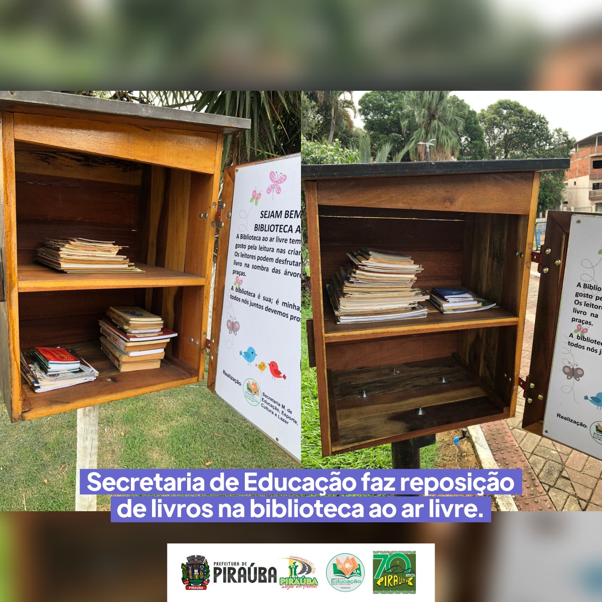 BIBLIOTECA AO AR LIVRE 