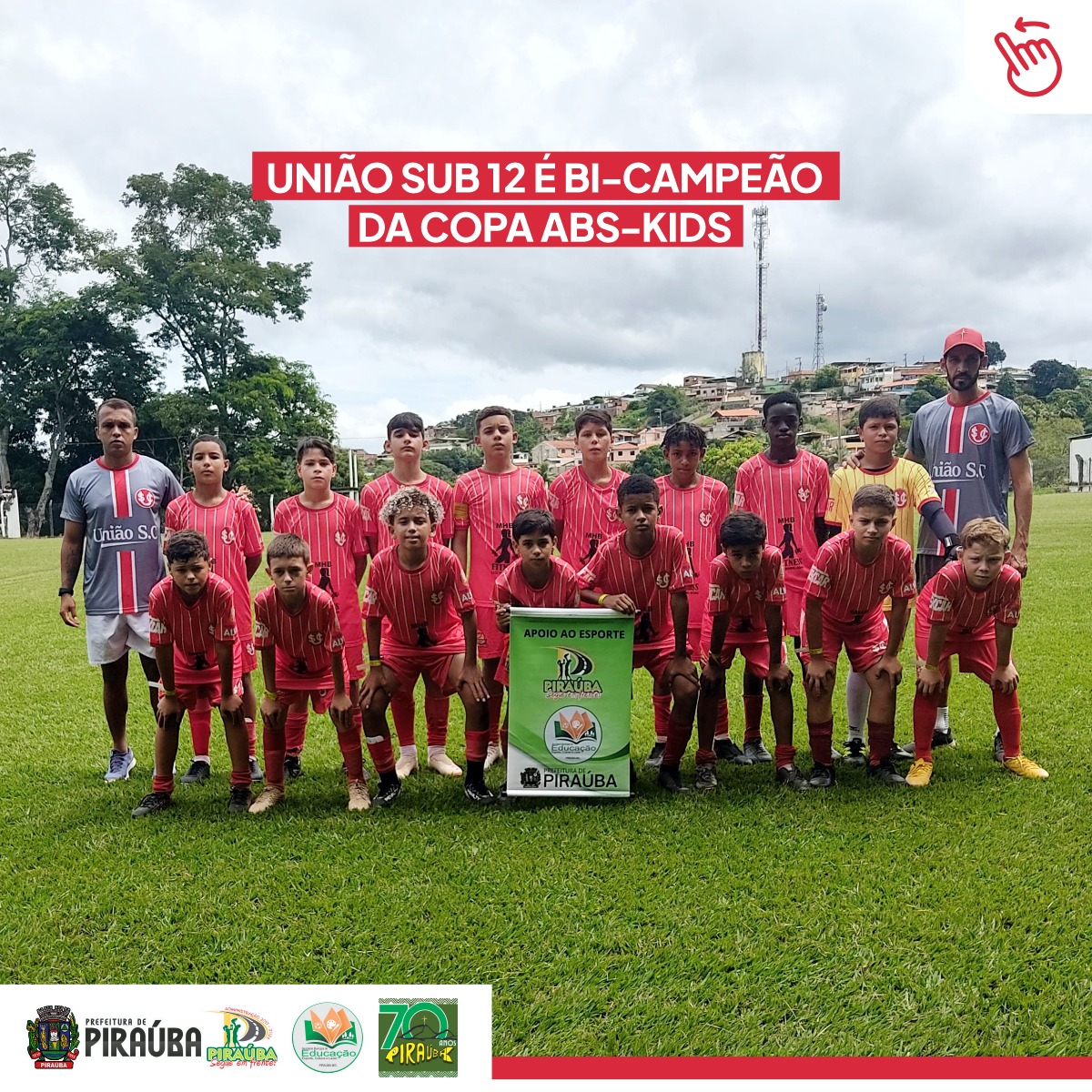 UNIÃO SUB-12 CONQUISTA MAIS UM TÍTULO 